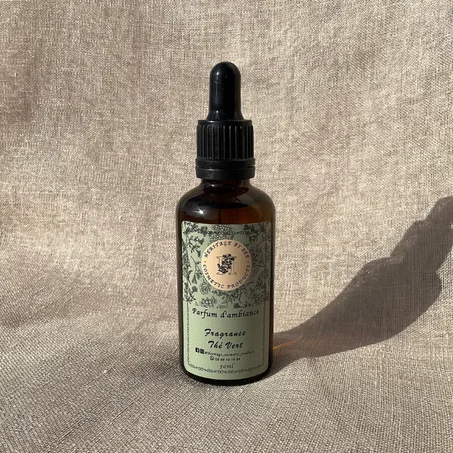 Huile brûlante au thé vert