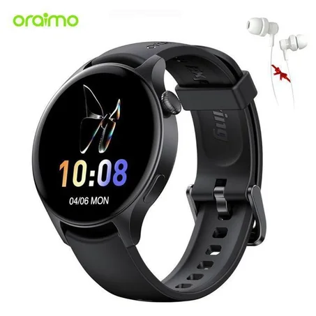 oraimo Watch ER Montre intelligente AMOLED IP68 de 1,43 pouces