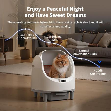 Automatic Smart Cat Litter Box
