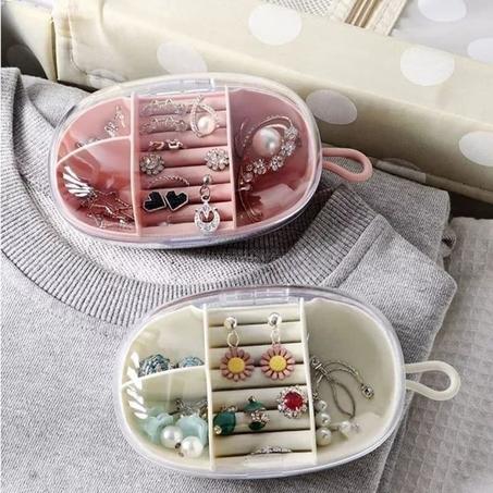 ❤️ علبه منظم وحفظ الاكسسوارات و الخواتم للسفر او فى اى خروجة معاكى فى شنطتك