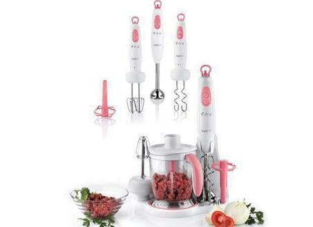 هاند بلندر ٨*١ مضرب بيض عجان كبه خفاق لعمل الحلويات خلاط  قوة الموتور ٤٠٠وات  تركي الصنع ضمان سنتين بسعر 860ج بدلا من 1050ج