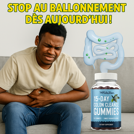Détox et nettoyage du côlon - Élimine Toxines & Constipation naturellement GB