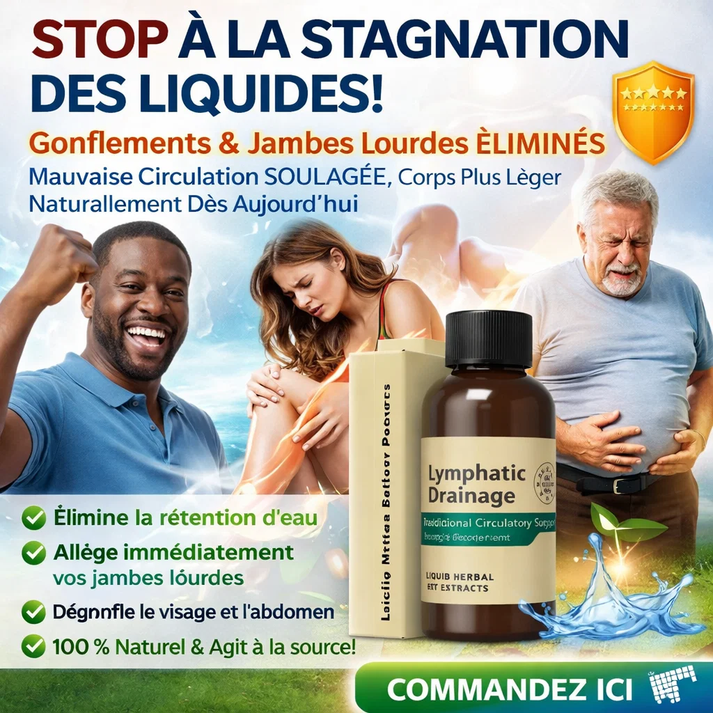 Lymphatic Drainage Liquid ✋ STOP À LA STAGNATION DES LIQUIDES, Gonflements & Jambes Lourdes ÉLIMINÉS, Circulation SOULAGÉE, Corps Plus Léger Naturellement Dès Aujourd’hui CI