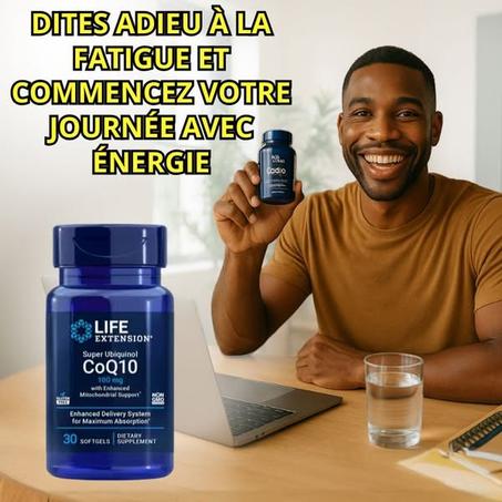 Complément Ubiquinol pour un Soutien Cardiaque Naturel GB