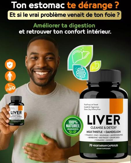 Digestion lente, fatigue ? Liver Cleanse & Detox redémarre ton corps CI