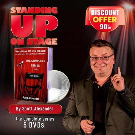 Standing Up On Stage Box Set By Scott Alexander - 6 DVDs