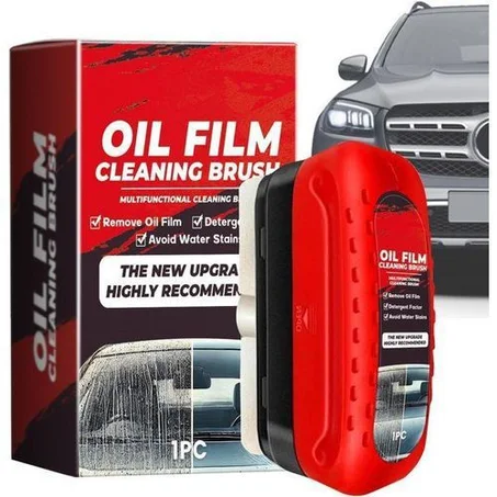 منظف الزجاج الأمامي للسيارة لإزالة الدهون والضباب