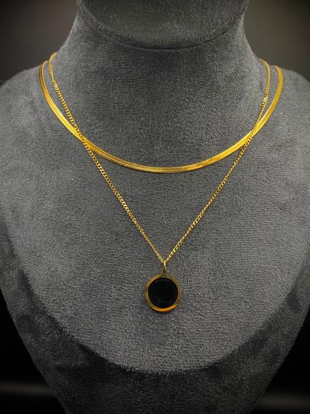 VALORA – Collier Elynna Rond Double Couche, nouvelle collection 2025