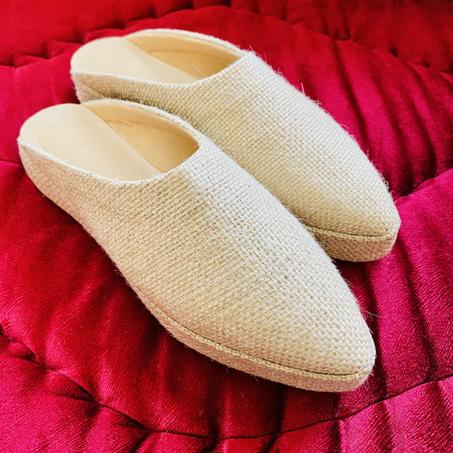 Babouches Raphia