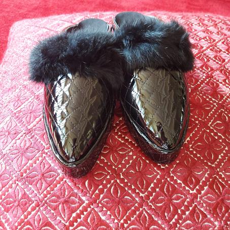 babouches noires