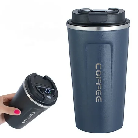 Tasse thermos intelligente en acier inoxydable