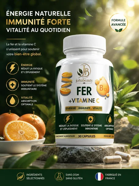 Fer + vitamine C