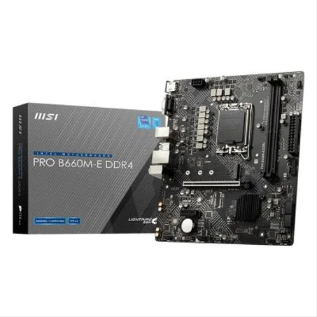 MSI Carte Mère PRO B660M-E DDR4