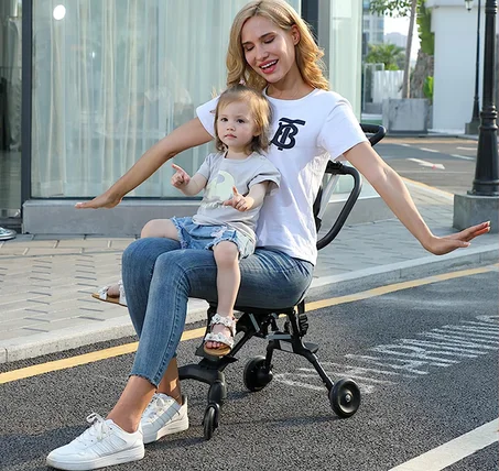 عربة الأطفال المحمولة والقابلة للطي