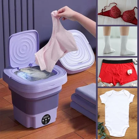 غسالة ملابس محمولة