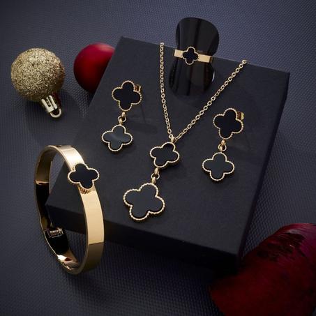 Ensseble 4 Pieces Acier Inoxydable