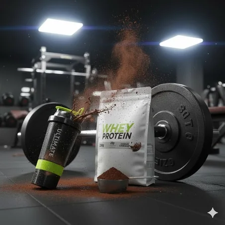 Ultimate  duo Shaker & Protéine de lactosérum