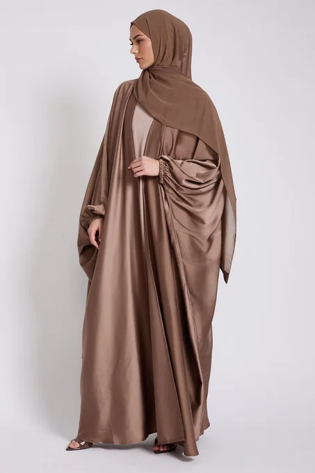 Mocha - brown  Abaya