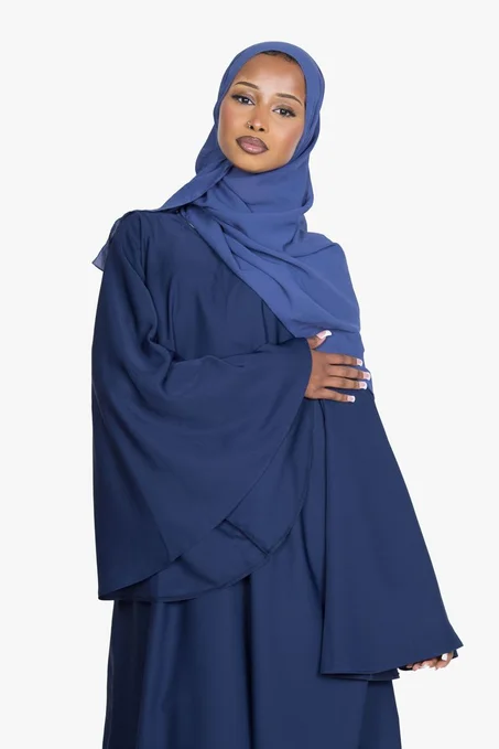 Sapphire Blue Abaya