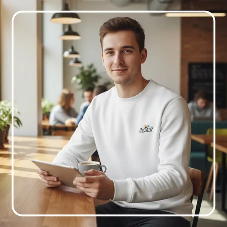 SWEAT A MANCHE LONG PERSONALISE