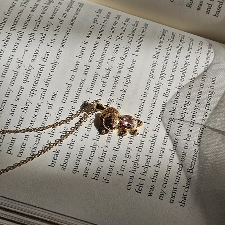 Collier ourson mignon en acier inoxydable