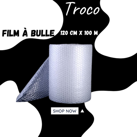 ROULEAU FILM BULLES 120 CM / 100 METRES