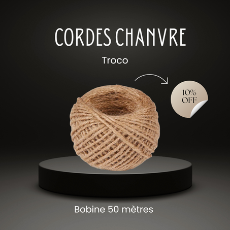 Cordes à Chanvre naturel