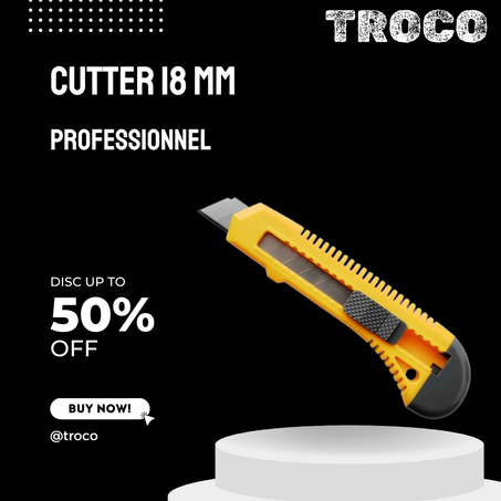 cutteur professionnel 18 mm