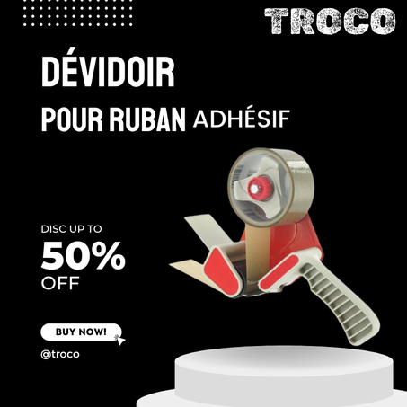 Dévidoir pour ruban adhésif