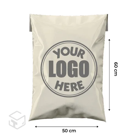 Mailing bag 100 unitès blanc 50X60 CM+4CM