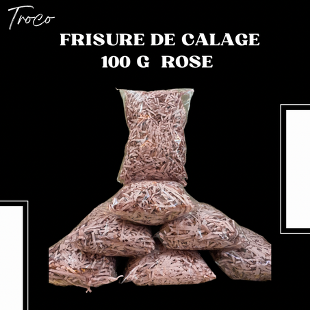 SAC FRISURE  100G COULEUR ROSE