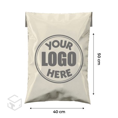 Mailing bag 100 unitès blanc 40X50 CM+4CM