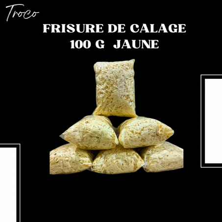 SAC FRISURE  100G COULEUR JAUNE