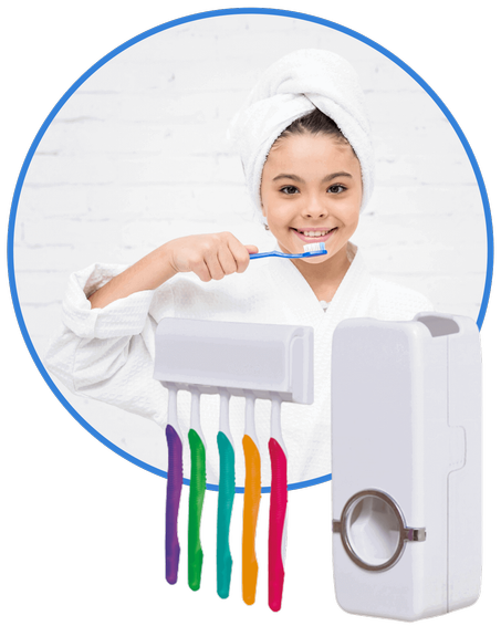 موزع معجون أسنان أوتوماتيكي