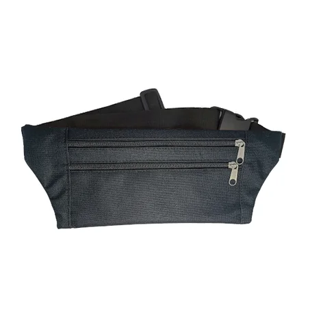 Sac de taille plat Noir