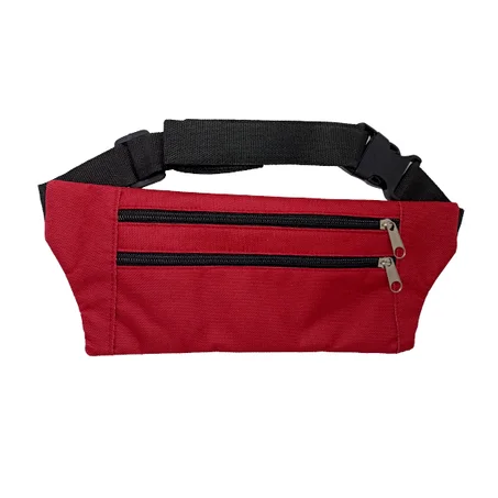 Sac de taille plat Rouge