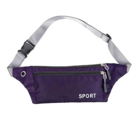 Sac de taille plat Mauve