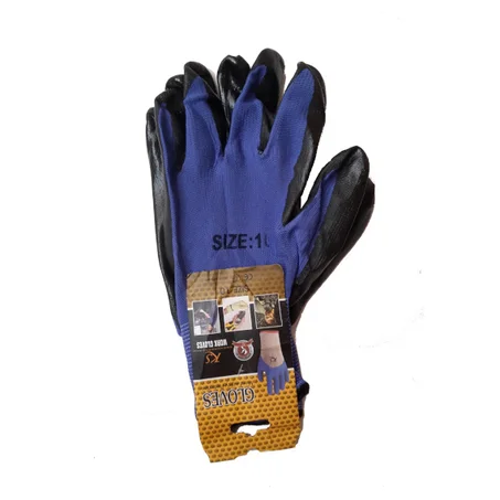 Paire de gants de travail Bleu