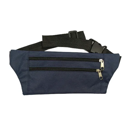 Sac de taille plat Bleu