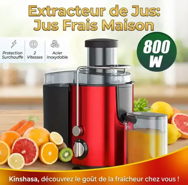 Extracteur de Jus de Fruits