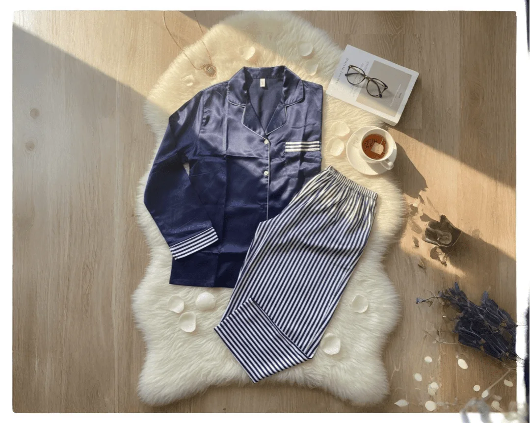 Ensemble Pyjama Satin Premium