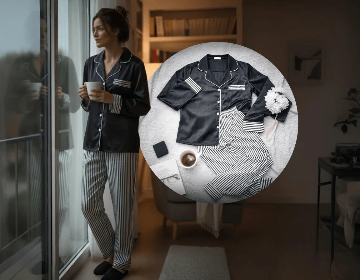 Ensemble Pyjamas Femme – Collection Confort & Élégance | À partir de 239 DH