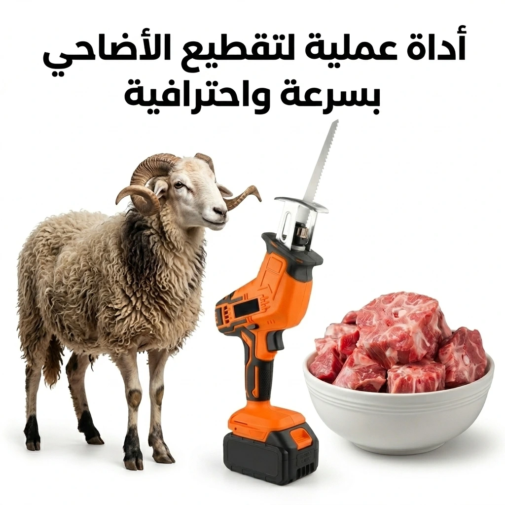 المنشار اللي كيقطع أي حاجة قاصحة فثواني ( 2 بطاريات )