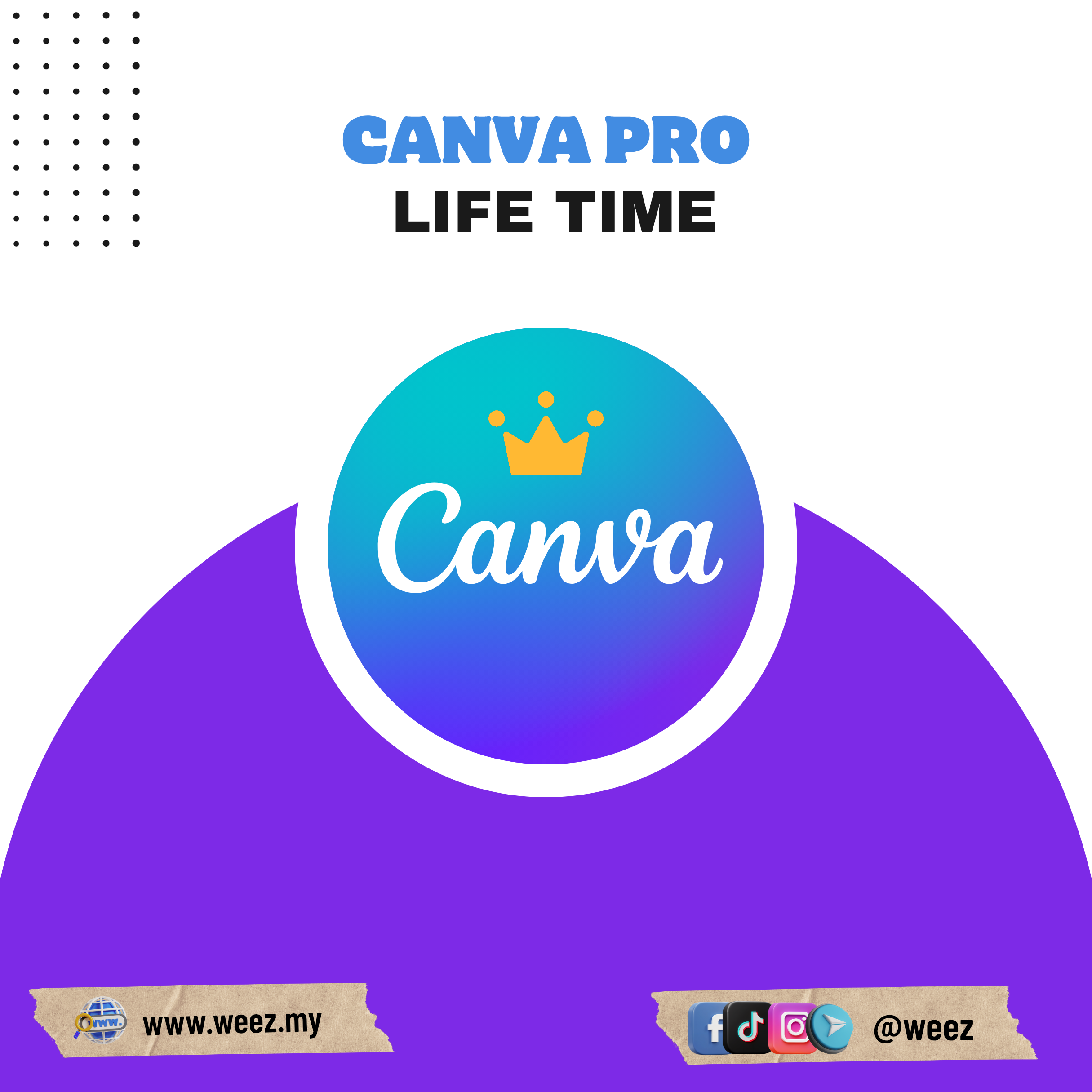 Canva Pro Life time