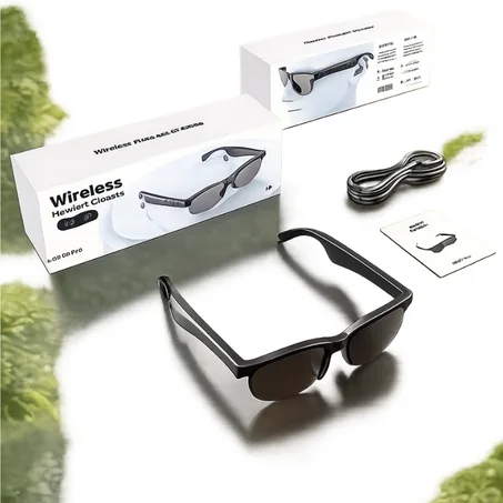 Lunettes Intelligentes avec Écouteurs Sans Fil Bluetooth 5.3
