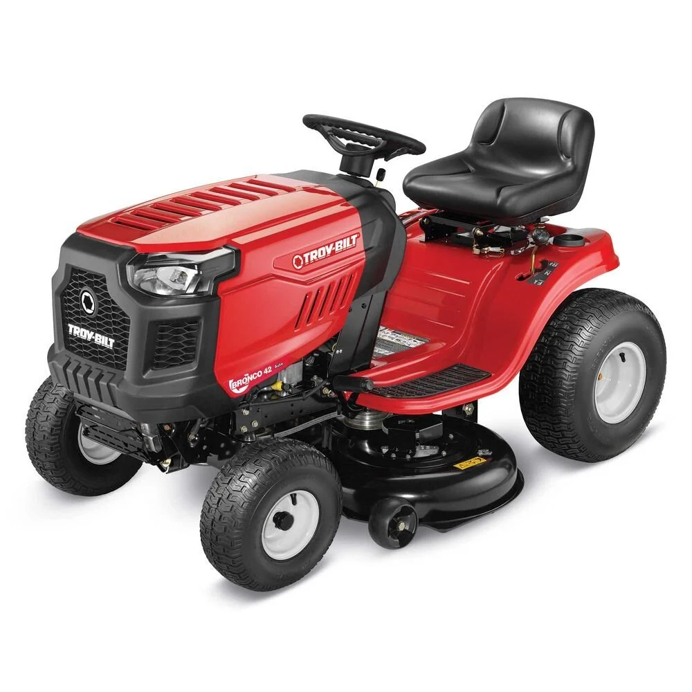 Troy Bilt Bronco 42 | Riding Lawn Mower | 547cc Troy-Bilt Engine | 42″ Deck (Open Box)