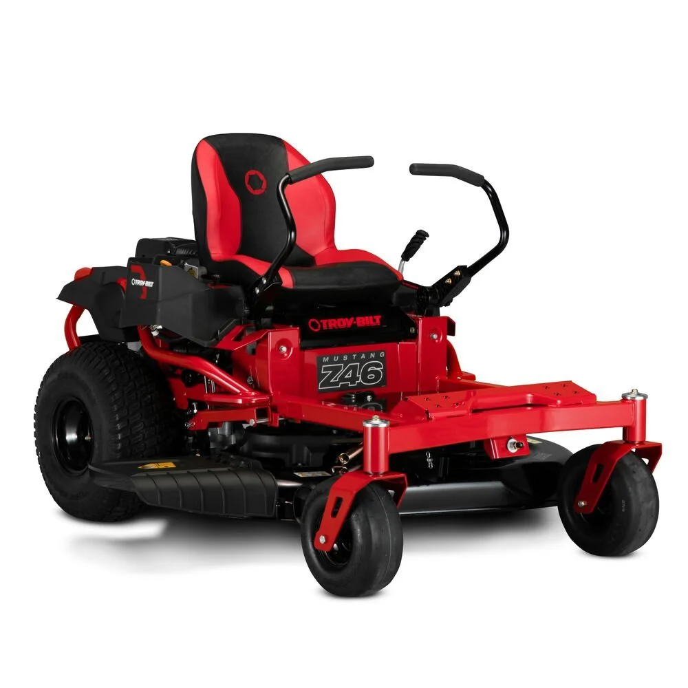 Troy-Bilt Mustang Z46 | 46 in. Zero Turn Riding Lawn Mower | 22 HP V-Twin Kohler 7000 Series Engine | Dual Hydrostatic Drive