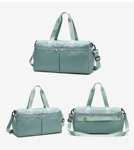 Suruid Sac de Sport, Sac de Voyage Femme et Homme avec Compartiment à Chaussures et Poche Séparée