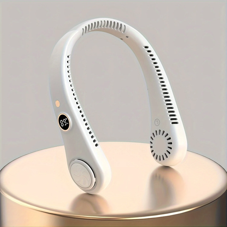 . مروحة رقبة بلا شفرات محمولة قابلة لإعادة الشحن شخصية للسفر والرياضة الخارجية