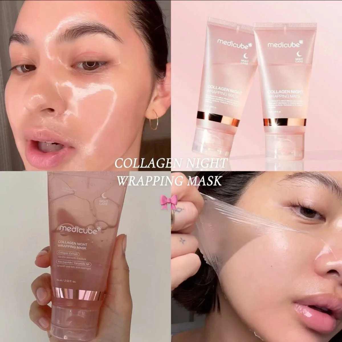 Masque au collagen – Réveillez-vous avec une peau ferme, lisse et éclatante